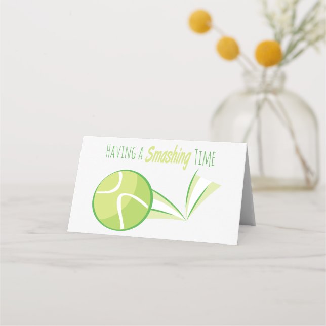 A Smashing Time Place Card (Front)