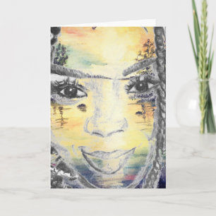 A Smile a Day -  BLANK Card