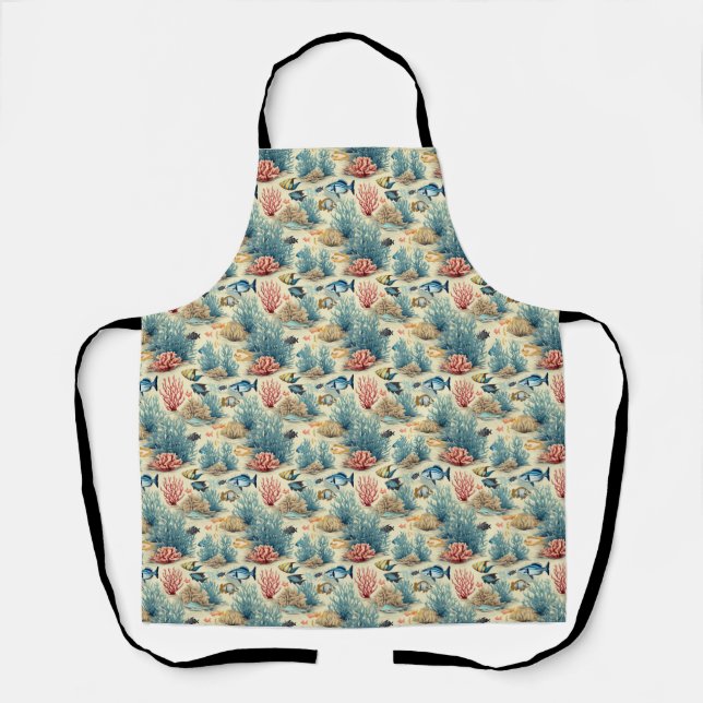 A Smooth Sea Never Made A Skilled Sailor Apron (Front)