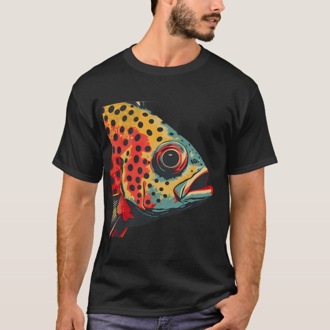 A Snapper or Bream Head T-Shirt (Front)