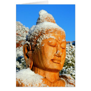 A Snow Buddha