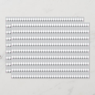 A snow-covered mountain range under a clear blue s thank you card