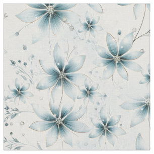 A Snowflake Winter Event Decor Fabric