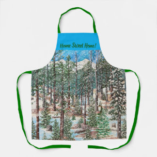 A Snowy Sunday Apron