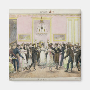 A Society Ball, engraved by Charles Etienne Magnet