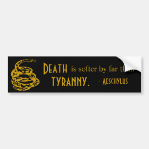 A Soft Death Bumper Sticker