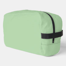 A soft pale mint-green background