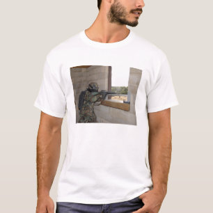 A soldier acts as an opposition force T-Shirt