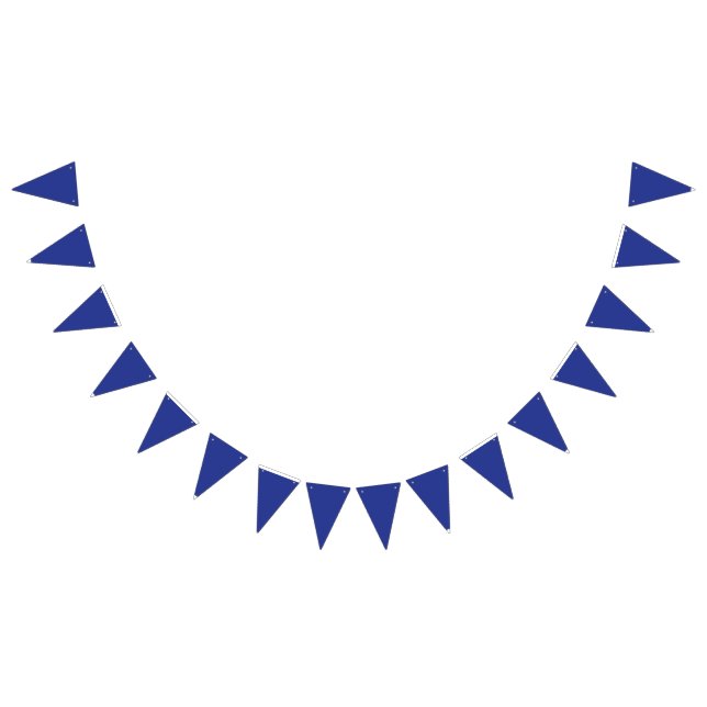 A solid blue background with no other visible elem bunting  (All)