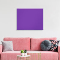 A solid purple background with a white square cent