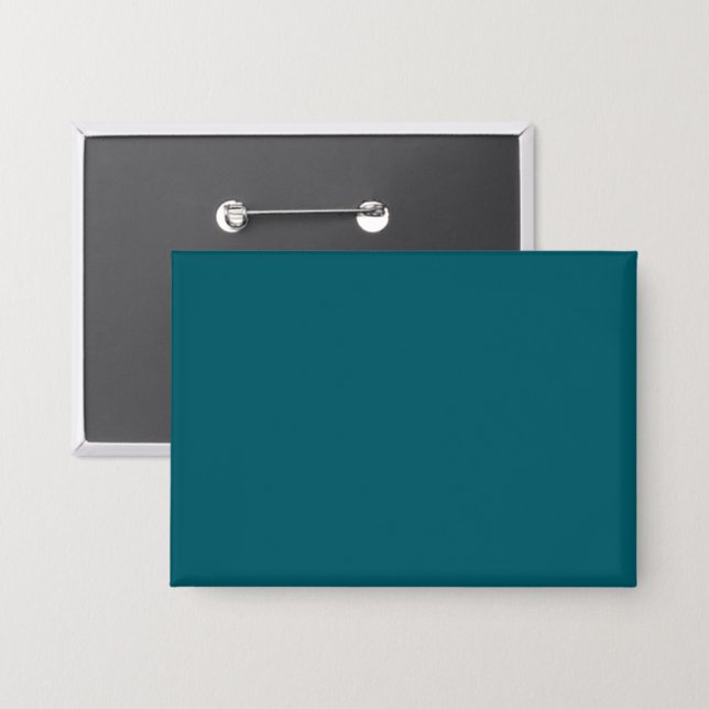 A solid teal background fills the entire frame (Front/Back)