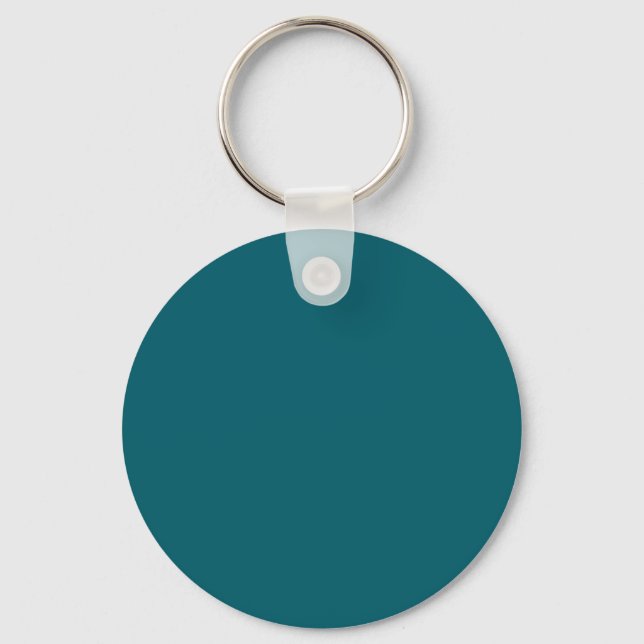 A solid teal colour fills the pattern key ring (Back)