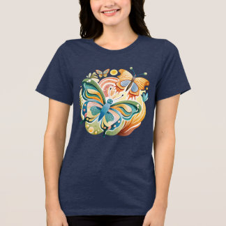 A Song Of Butterflies Tri-Blend Shirt