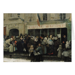 A Soup Kitchen during the Siege of Paris