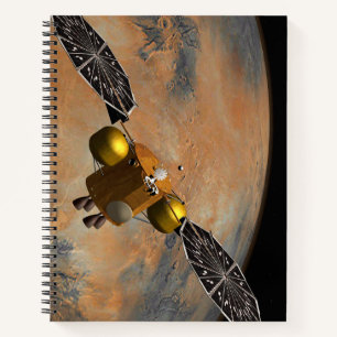 A Spacecraft Orbiting Mars. Notebook