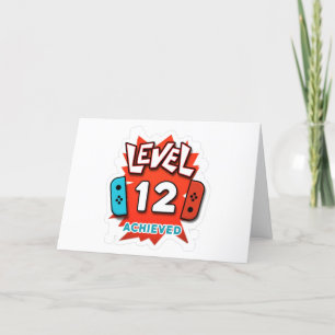 A **SPECIAL BOY ON **12th** BIRTHDAY CARD