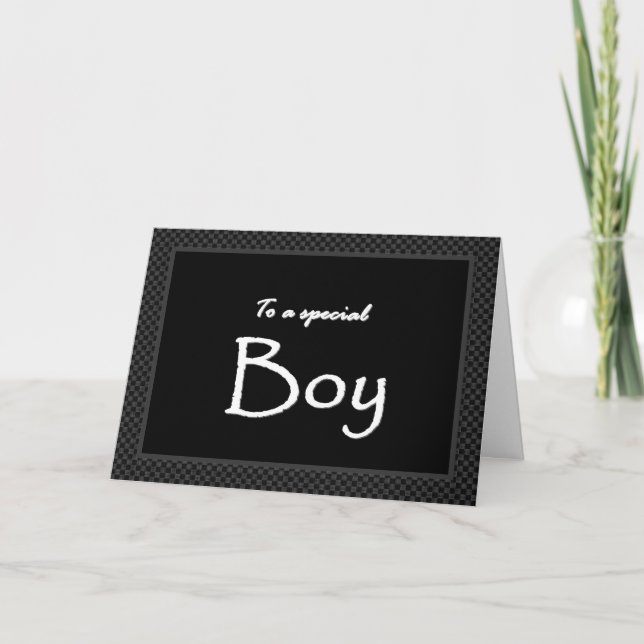 A Special Boy Ring Bearer  Invitation Customisable (Front)