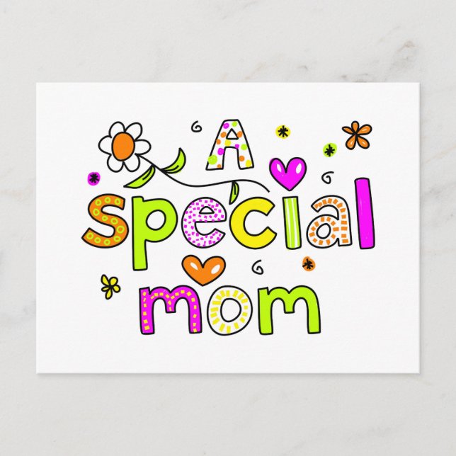 A Special Mum Postcard (Front)