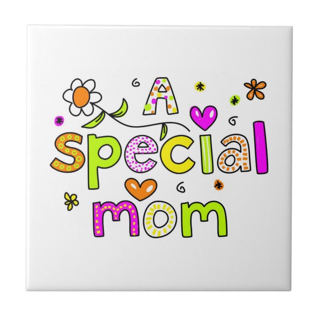 A Special Mum Tile (Front)