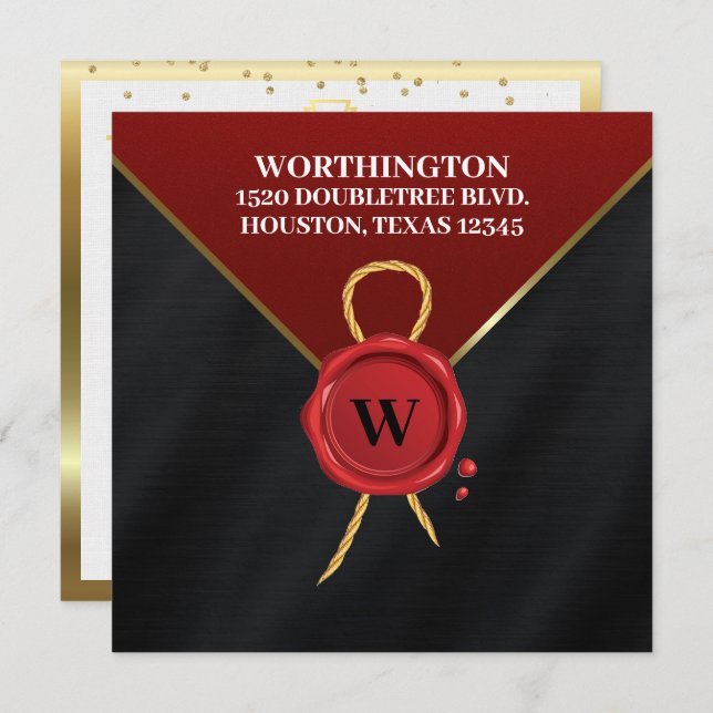 A Special Occasion Invitation (Front/Back)