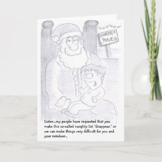 A Special Request Holiday Card