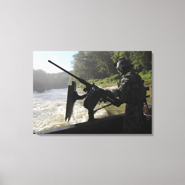 A Special Warfare Combatant-craft Crewman 2 Canvas Print (Front)
