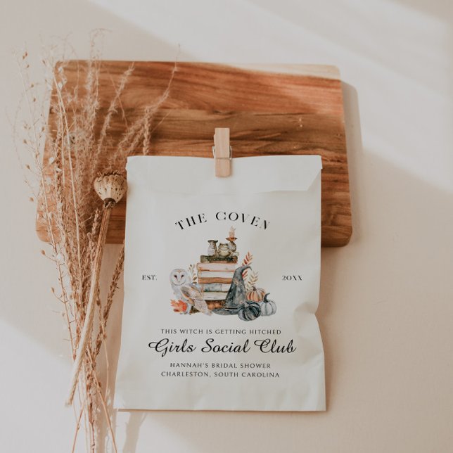 A Spell | Halloween Bridal Shower Favour Bags (Creator Uploaded)