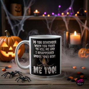 A Spider's Revenge Halloween Coffee Mug