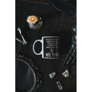 A Spider's Revenge Halloween Coffee Mug