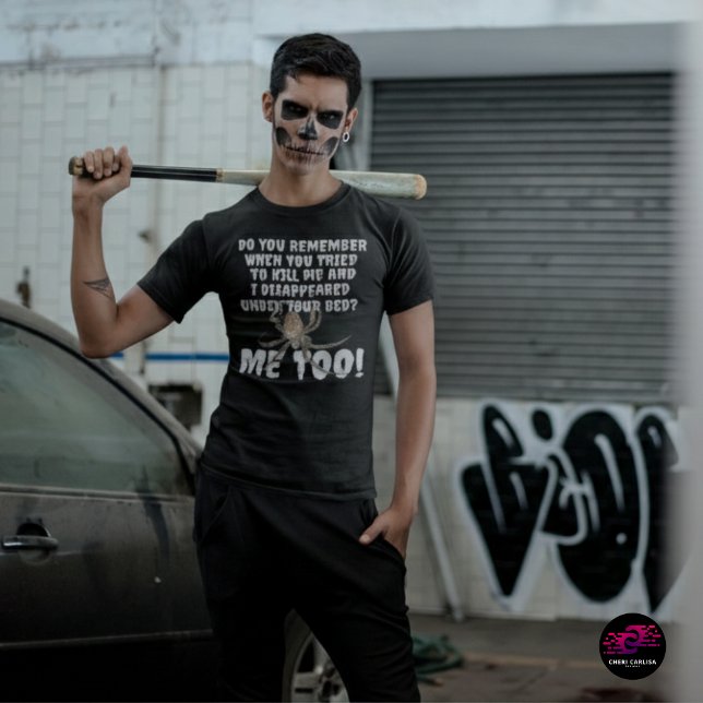 A Spider's Revenge Halloween T-Shirt (You miss once. It remembers forever.🕷️)