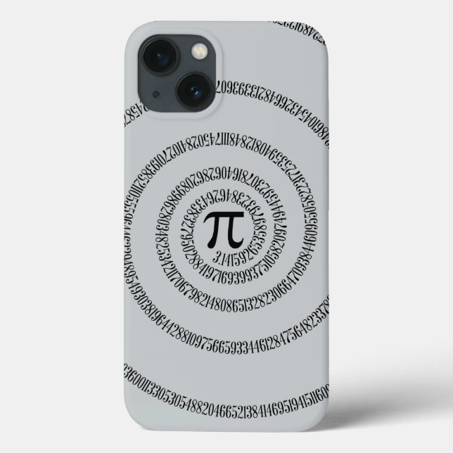 A sPIral for Pi Click Customise Change Grey Colour Case-Mate iPhone Case (Back)