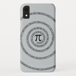 A sPIral for Pi Click Customise Change Grey Colour iPhone XR Case