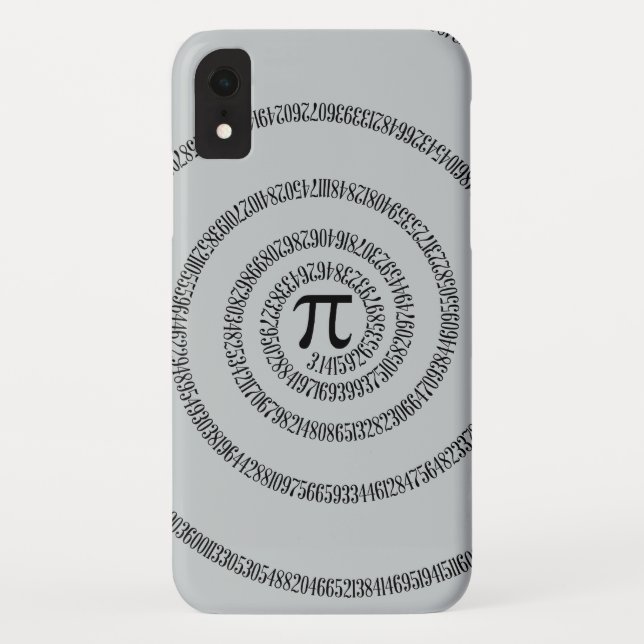 A sPIral for Pi Click Customise Change Grey Colour Case-Mate iPhone Case (Back)
