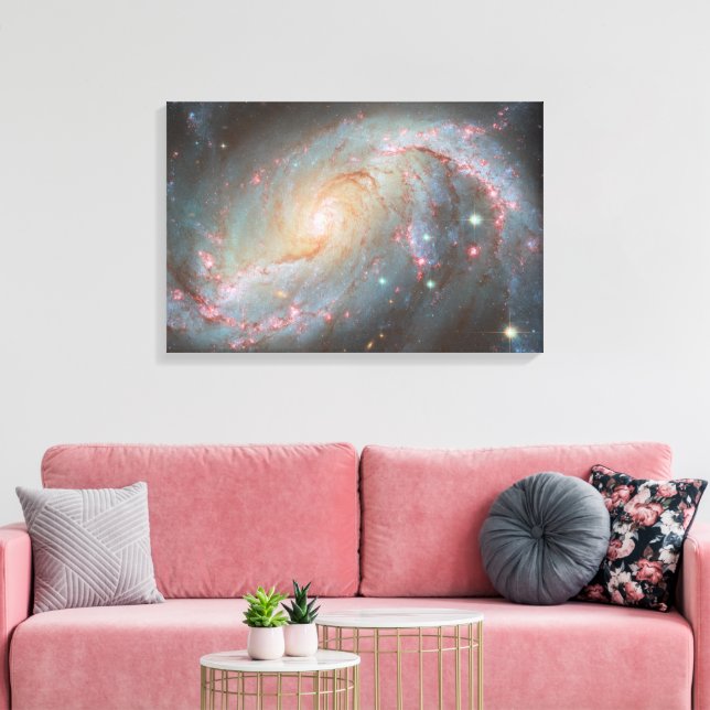 A Spiral Galaxy | Canvas Print (Insitu(LivingRoom))