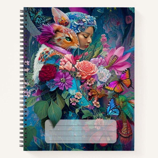 A spiral notebook for a schoolboy, workbook for a  (Front)