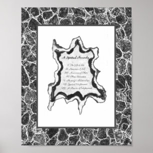A Spiritual Hierarchy Poster