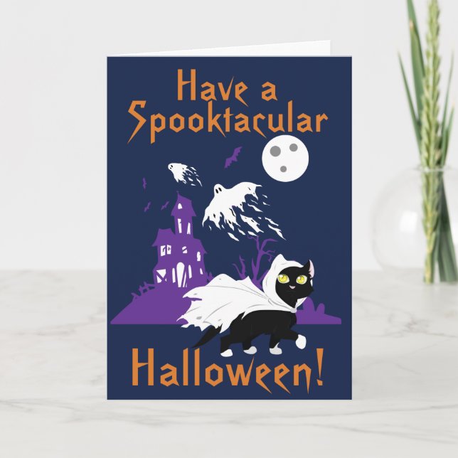A Spooktacular Halloween Card (Front)