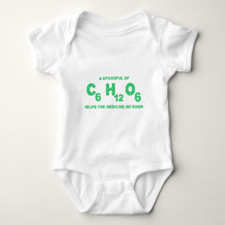 A Spoonful of C6H12O6 Helps the Medicine Go Down Baby Bodysuit