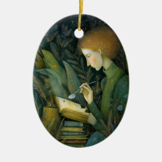 A Spoonful of Silence for the Hungry Ceramic Tree Decoration
