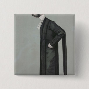 A Sporting Lawyer form Vanity Fair 15 Cm Square Badge
