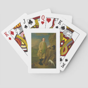 A Sportsman, 1752 (oil on canvas) Playing Cards