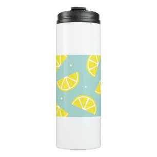 A sporty expression of the color yellow  thermal tumbler