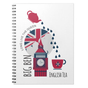 A Spot of English Tea Notebook