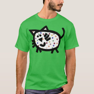 A Spotty Chubby Cat T-Shirt