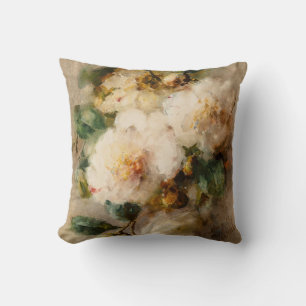 A spray of camellias by  M. Roosenboom Cushion