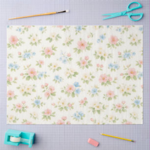 A Springy Floral Design #22 Tissue Paper