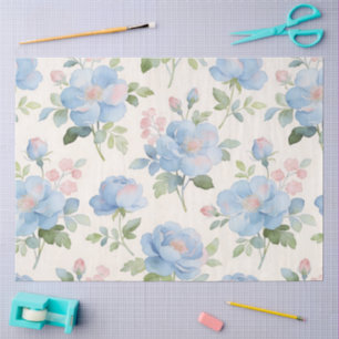 A Springy Floral Design #2 Tissue Paper