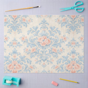 A Springy Floral Design #8 Tissue Paper