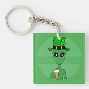 A St. Patrick's Alien Key Ring