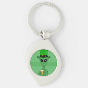 A St. Patrick's Alien Key Ring